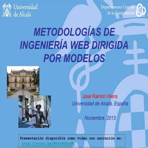 Metodologías de ingeniería Web dirigida por modelos