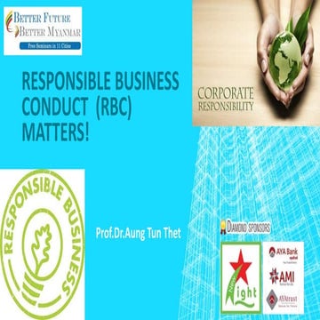  BFBM(9-2016) Responsible Business Conduct Matters