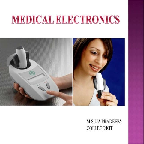 Medical electronics