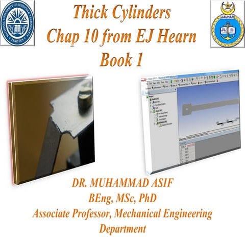 Egf316 thin and thick cylinders notes | PDF