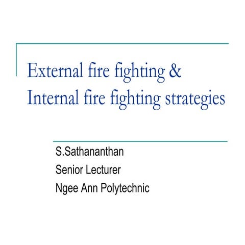 High-Rise Firefighting | PPT