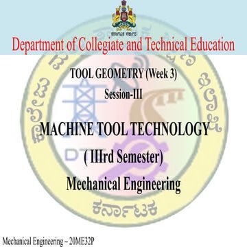 cutting tool geometry for determiniung surface finish