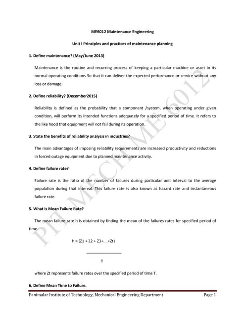ME6012 M E  2 Marks & QB.pdf