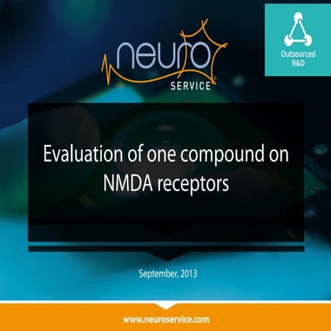 Multi-Electrode Array technique -Evaluation of compounds on NMDA ...