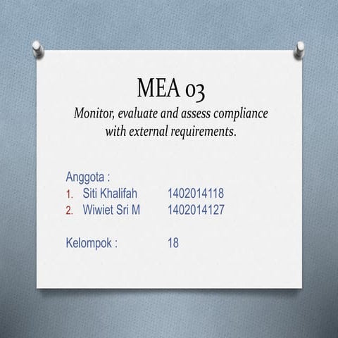 Mea 03 18 | PPT