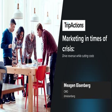 Meagen Eisenburg - Marketing in times of crisis