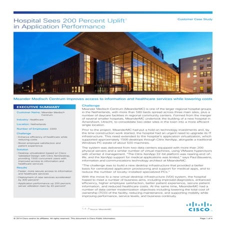 Meander Medisch Centrum | PDF