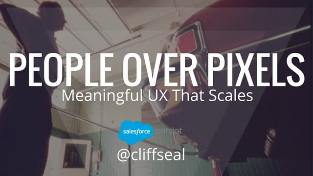 People Over Pixels: Meaningful UX T...