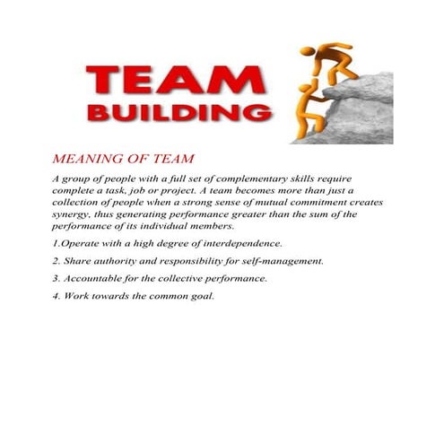 team building