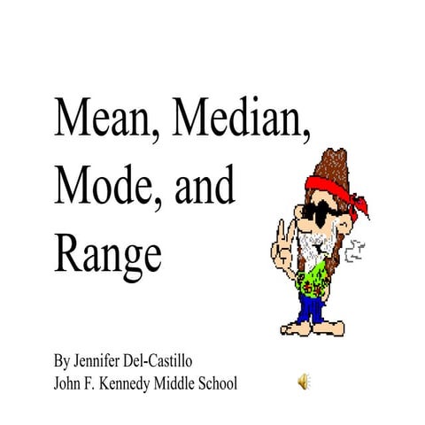 MeanModemedianpptPowerPointpresentation.ppt
