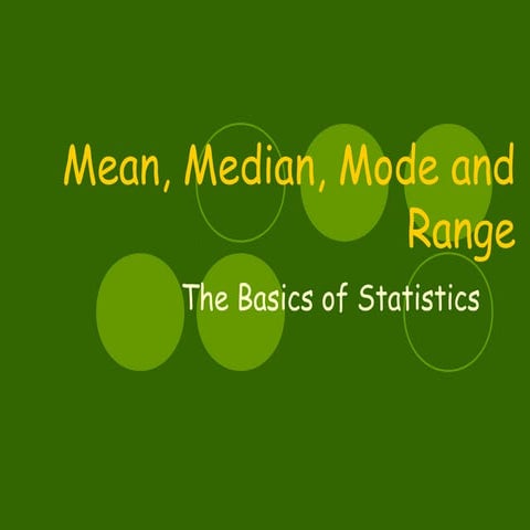 Mean medianmode2 | PPT