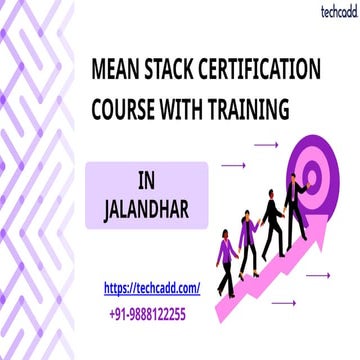MEAN STACK Certification Course in Jalandhar
