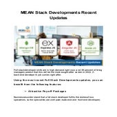 Latest Trends in MEAN Stack Development | XcelTec