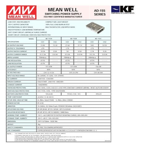 Mean well   ad155