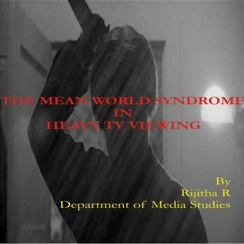 Mean world syndrome