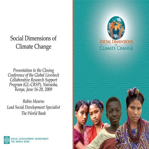 Social Dimensions of Climate Change