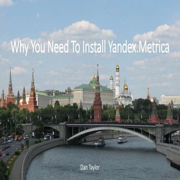 Measurecamp 2017 - Yandex Metrica