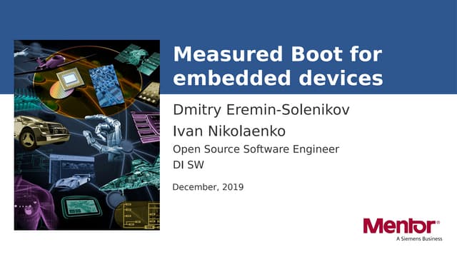 Measured boot for embedded devices