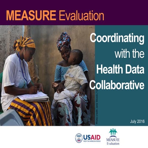 Coordinating with the Health Data Collaborative
