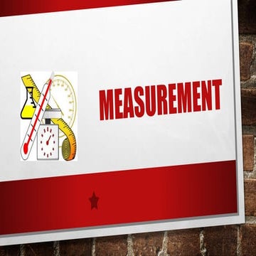 Measurement