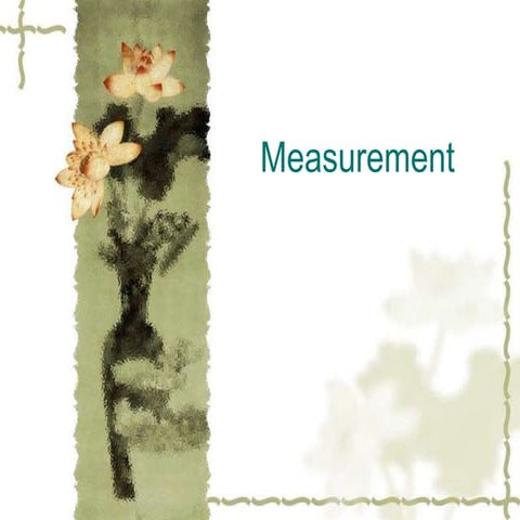 Measurement.ppt slides of physics part 1 | PPT