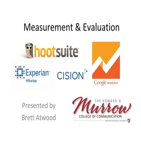 Measurement & Evaluation