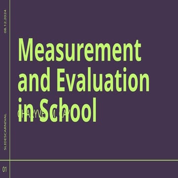Measurement and Evaluation in School.pptx
