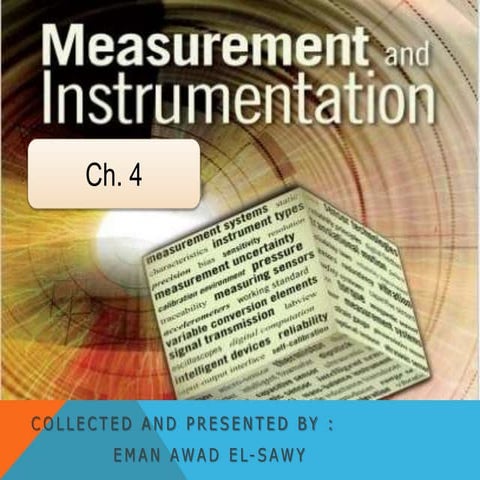 Measurement and instrumentaion