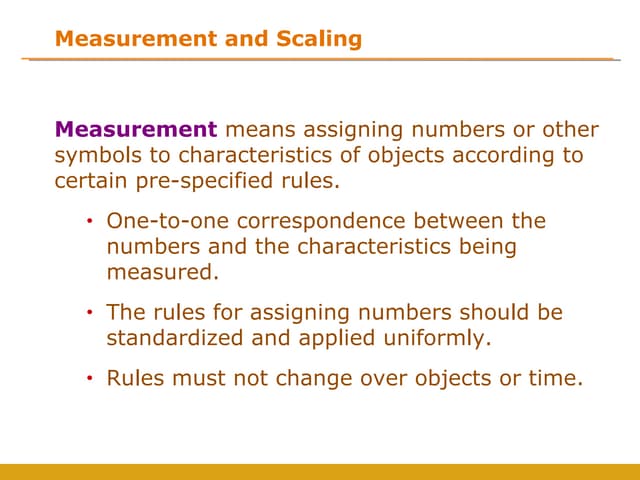 Measurement Scales in Research | PPTX
