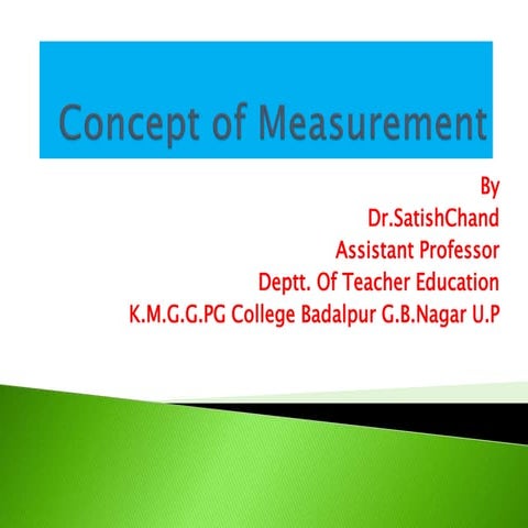 Measurement meaning definition scale and functions