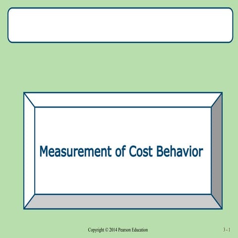 Measurement of Cost Behavior.ppt