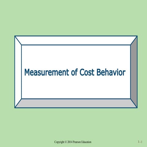 Measurement of Cost Behavior.ppt