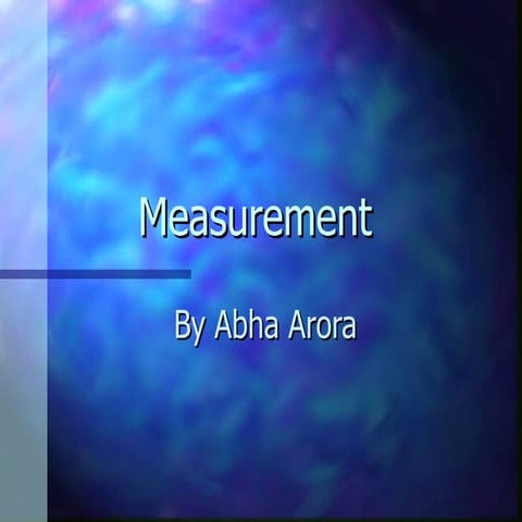 Measurements4