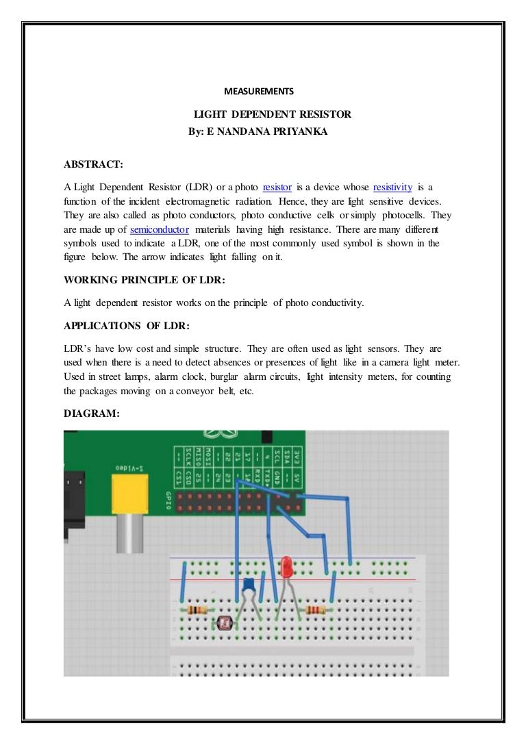 Where Is Require A Light Sensor For This Light Detector Sensor Circuit
