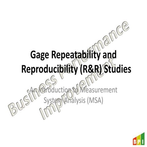 Aiag msa 4th ed | PDF