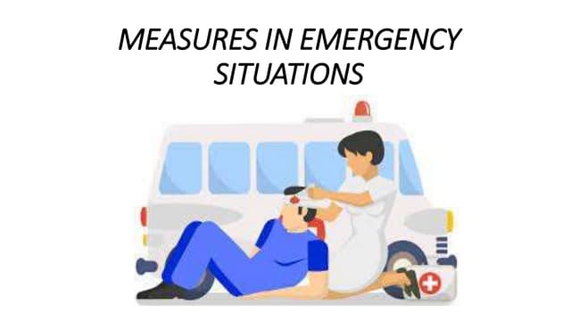 Measures In Emergency Situations Pptx Measures In Emergency Situations Pptx
