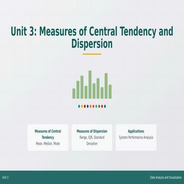 Measures+of+Central+Tendency+and+Dispersion | PDF