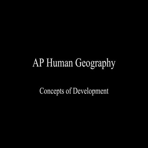 Measures of development 2010