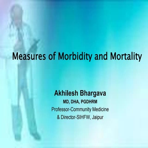 Measures of Mortality