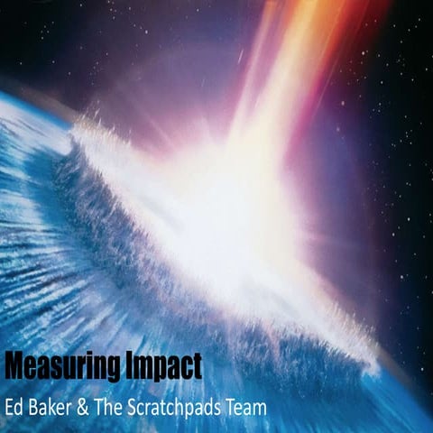 Measuring Impact: Towards a data citation metric