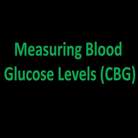 CBG MONITORINGCBG MONITORINGCBG MONITORING | PPTX