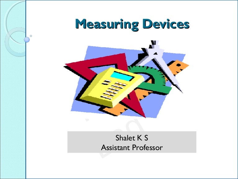Measuring devices