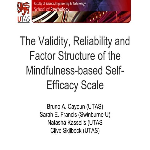 Measuring mindfulness mses_b_cayoun_nz2012