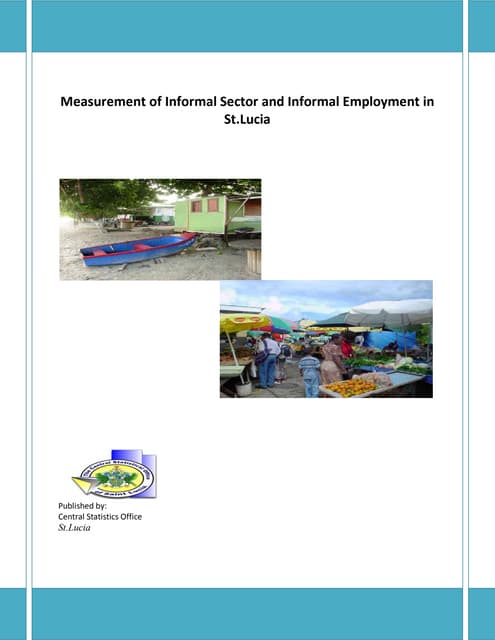 Measuring of informal emplyment 