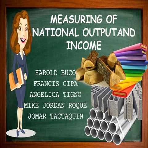 Measuring of national output and national income