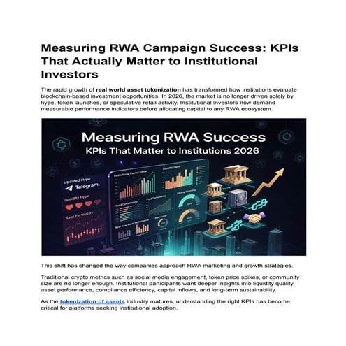 Measuring RWA Campaign Success: KPIs That Actually Matter to ...