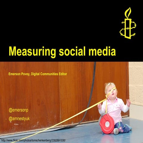 Measuring social media