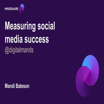 Measuring social media success