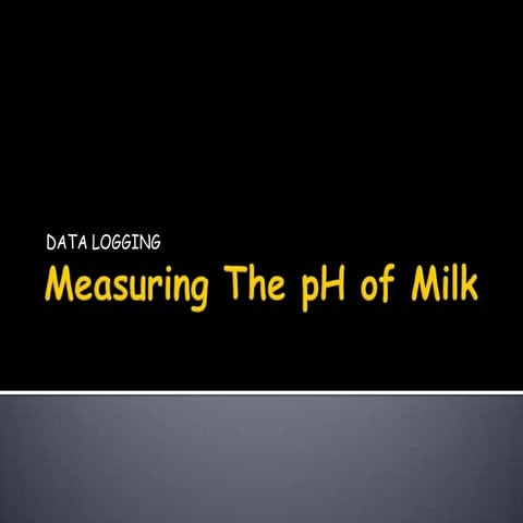 Food Microbiology - Litmus milk test | PPTX