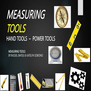 MEASURING TOOLS topic grade 9. computer9